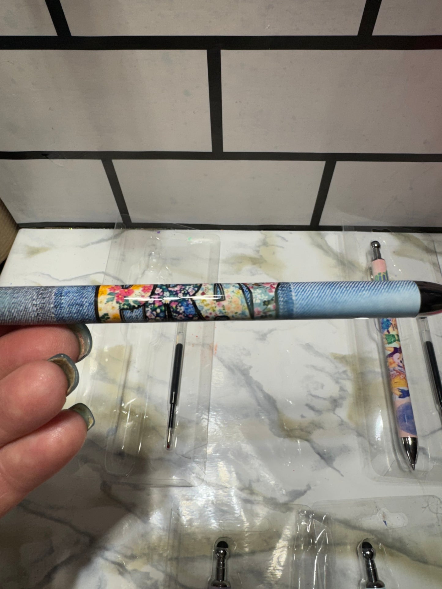 Metal Personalized Pen W/extra ink