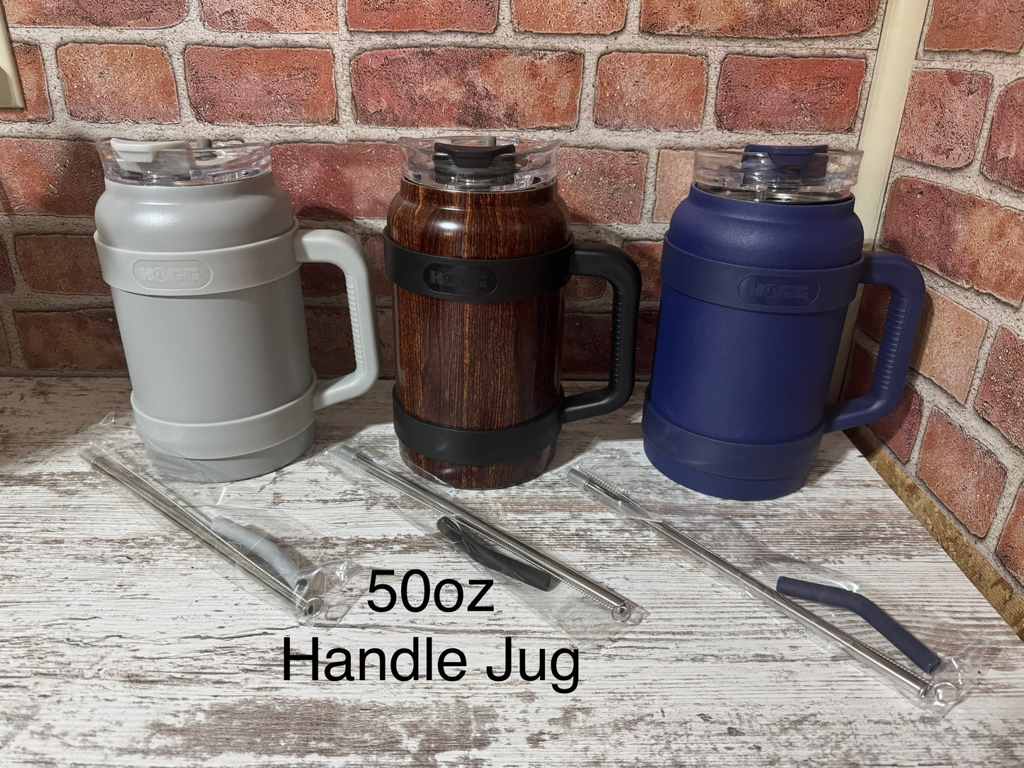 50oz Jug Tumbler with Handle