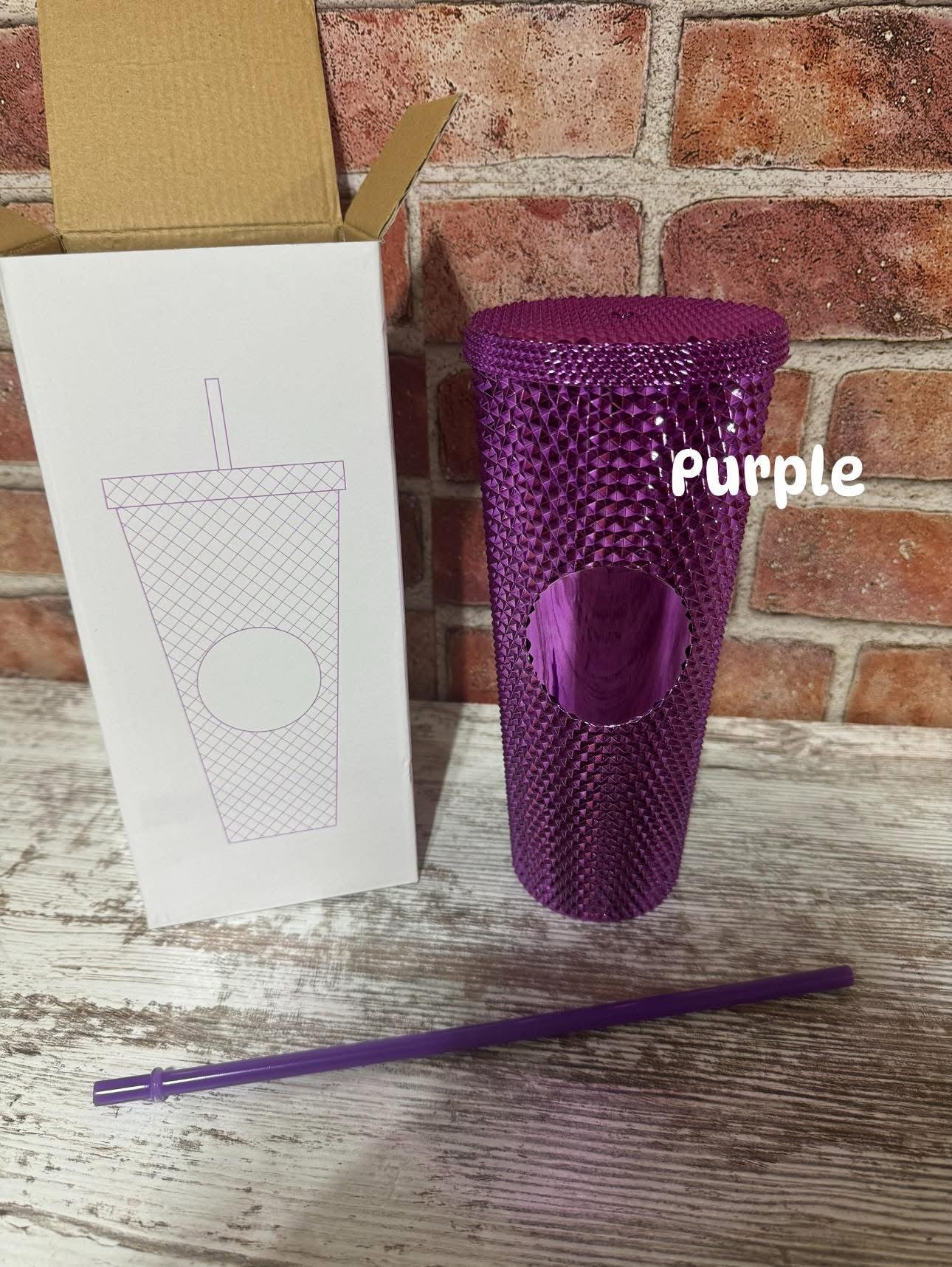24oz Studded Tumblers Double Insulated