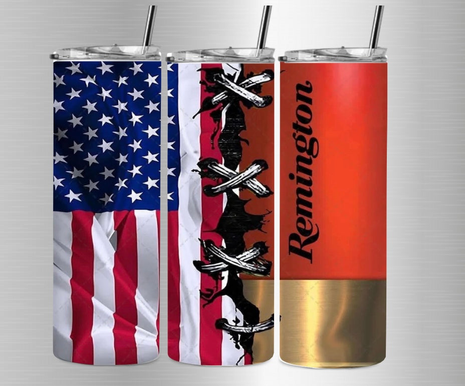 20oz Skinny Tumbler Lid & Straw in box Any Design