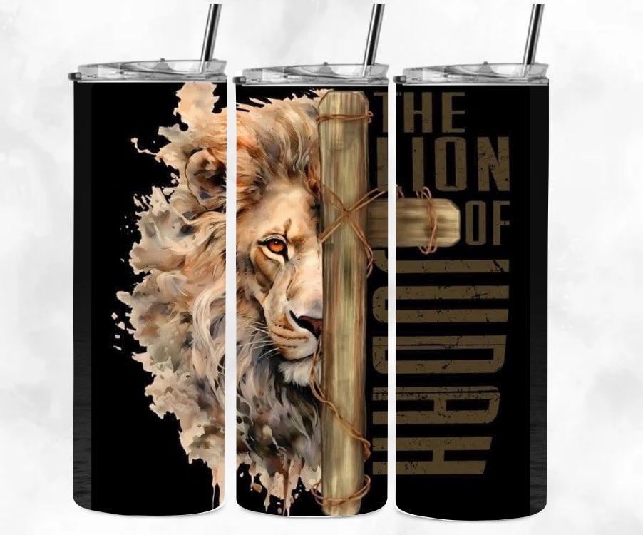 20oz Skinny Tumbler Lid & Straw in box Any Design