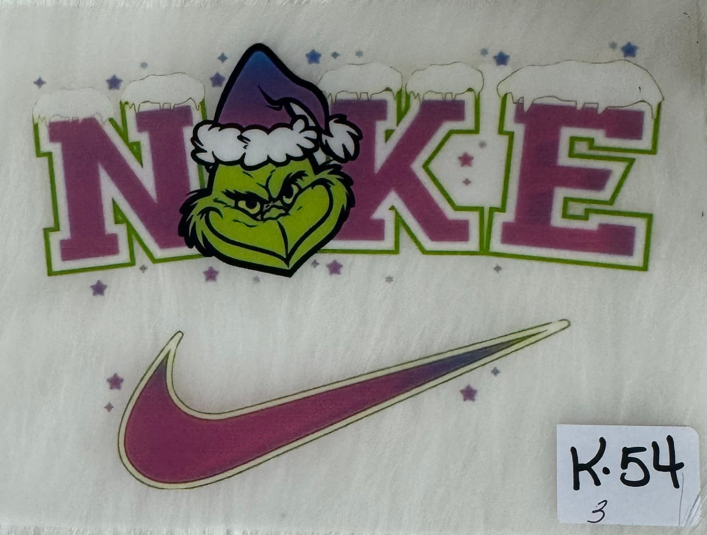 DTF Prints Kids 6" to 7"