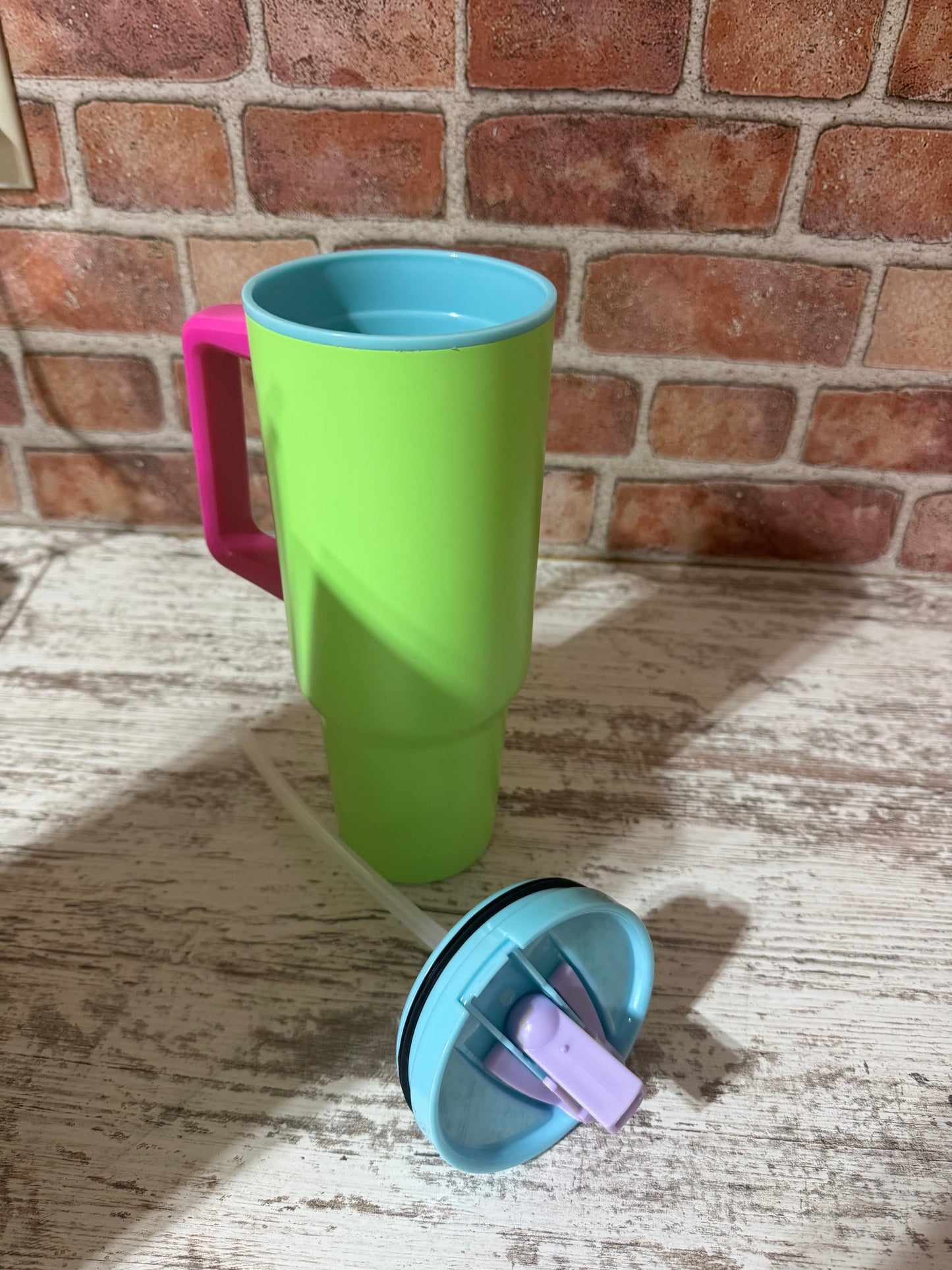 40 oz Stainless Tumbler Bright color