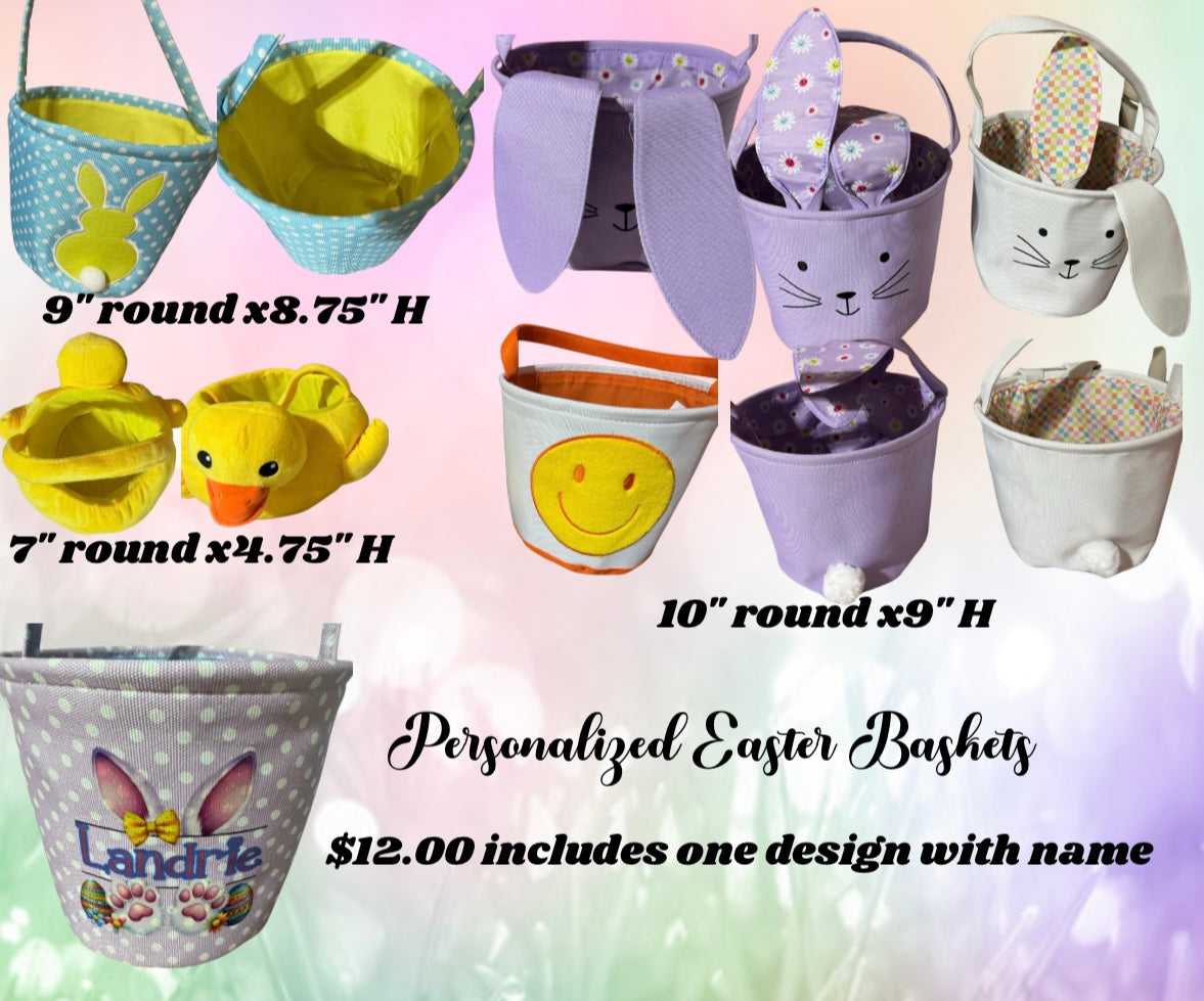 Easter Basket Personalized